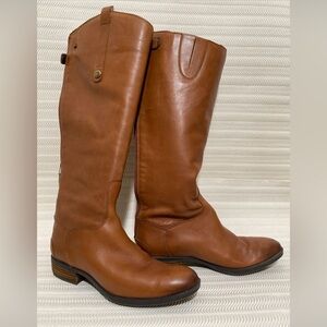 Sam Edelman Womens Penny Riding Boot Leather US Size 7.5 EU 37.5